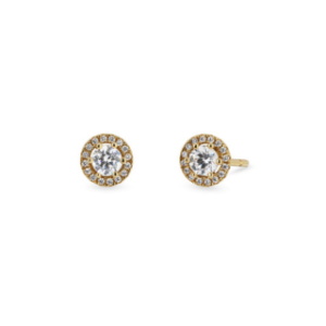 VIDAL & VIDAL - Earrings Luce stud with zirconia stones