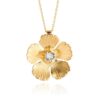 CS - MINI ANEMONE NECKLACE GOLD CRYSTAL