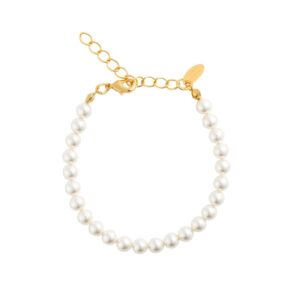 CS - PEARL BRACELET GOLD PEARL