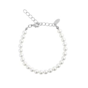 CS - PEARL BRACELET RHODIUM PEARL