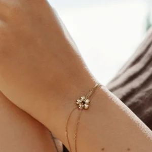 Alternative view of EDBLAD - Daisy Bracelet Gold
