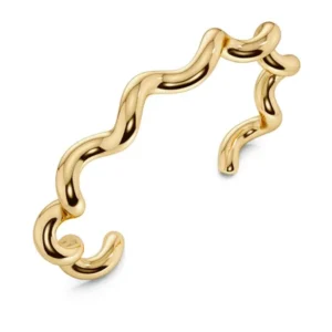 EDBLAD - Spiral Bangle Gold