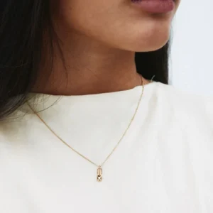 Alternative view of EDBLAD - Bunny Necklace Gold