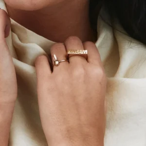 Alternative view of EDBLAD - Bunny Ring S Gold