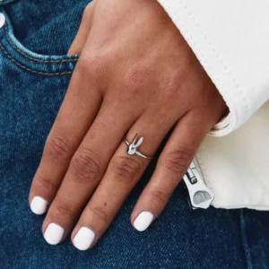 Alternative view of EDBLAD - Bunny Ring S Steel