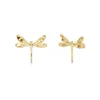 EDBLAD - Dragonfly Studs Gold