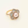 LILY & ROSE - Coco rose ring Celestial pink / blue