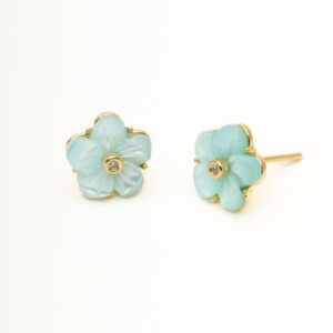 LILY & ROSE - Petite Claire earrings Bluebell