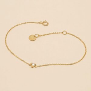 YLVA LI - Signature diamond bracelet - Gold