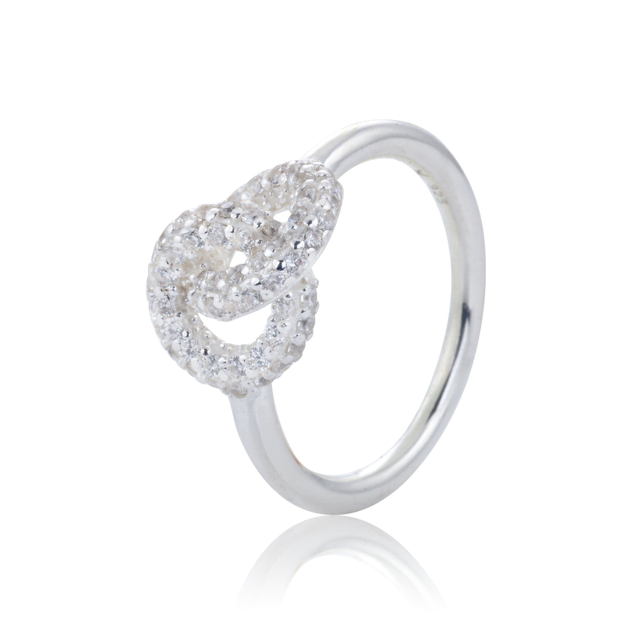 CAROLINA GYNNING - The Knot Sparkling Ring