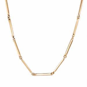 EFVA ATTLING - Classy Necklace GULDPLÄTERAT SILVER