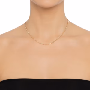 Alternative view of EFVA ATTLING - Classy Necklace GULDPLÄTERAT SILVER