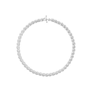 GEORG JENSEN - WEFT NECKLACE 663B SILVER SINGLE LINK