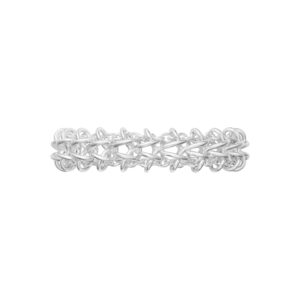 GEORG JENSEN - WEFT BRACELET 663C SILVER DOUBLE LINK