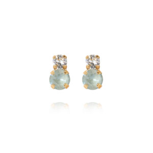 CS - LEAH EARRINGS GOLD AGAVE COMBO