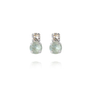 CS - LEAH EARRINGS RHODIUM AGAVE COMBO