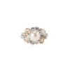 CS - MOLLY RING RHODIUM PEARL / CRYSTAL