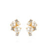 CS - MOLLY EARRINGS GOLD PEARL / CRYSTAL