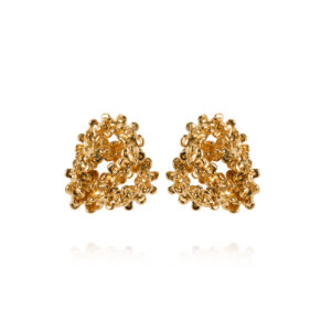 CS - MINI GEMMA EARRINGSGOLD GOLD