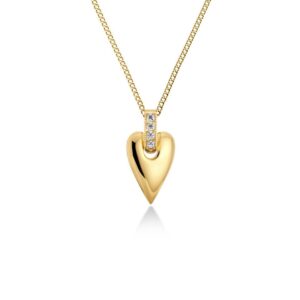 EDBLAD - Amore Sparkle Necklace S Gold