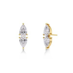 EDBLAD - Arrow Studs Gold