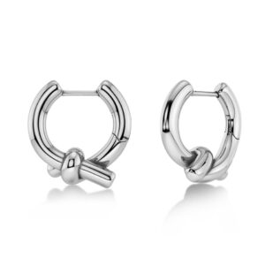EDBLAD - Novel Knot Hoops L Steel