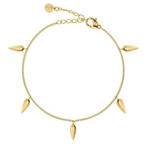 EDBLAD - Peak Spike Bracelet Multi Gold