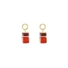 COEUR DE LION - Charm (Paar) Red-Gold