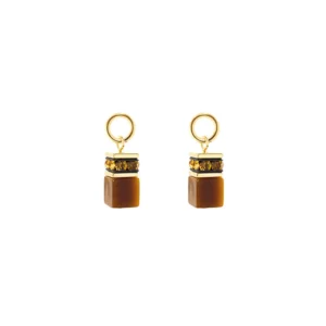 COEUR DE LION - Charm (Paar) Brown-Gold