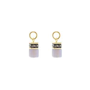 COEUR DE LION - Charm (Paar) Grey-Gold