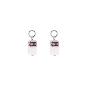 COEUR DE LION - Charm (Paar) Rose-Silver