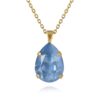 CS - MINI DROP NECKLACE GOLD DENIM IGNITE