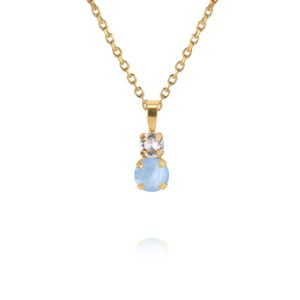 CS - LEAH NECKLACE GOLD SKY COMBO