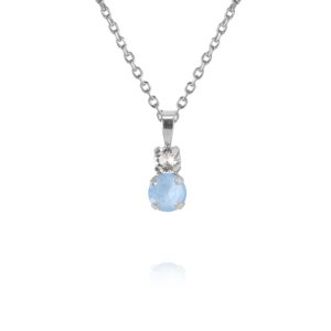 CS - LEAH NECKLACE RHODIUM SKY COMBO