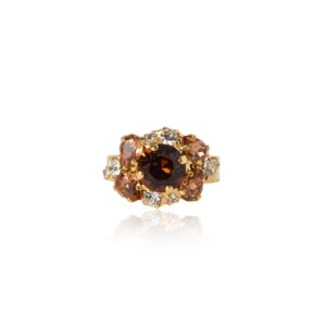 CS - MOLLY RING GOLD ReC TOPAZ COMBO