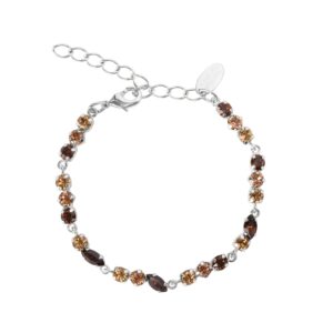 CS - ALELIA BRACELET RHODIUM ReC TOPAZ COMBO