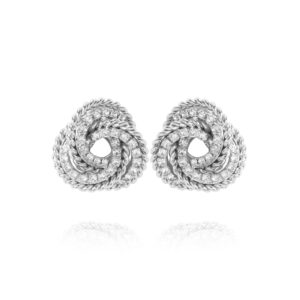 CS - JULIETTE EARRINGS RHODIUM CRYSTAL
