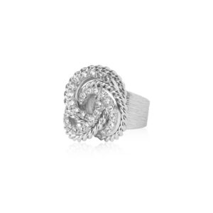 CS - JULIETTE RING RHODIUM CRYSTAL