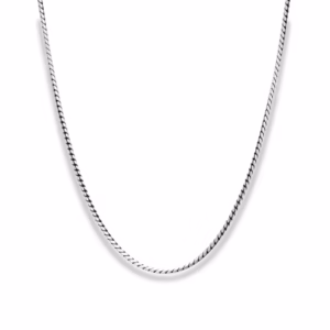 Alternative view of NOBEL - Silverhalsband 50+5cm