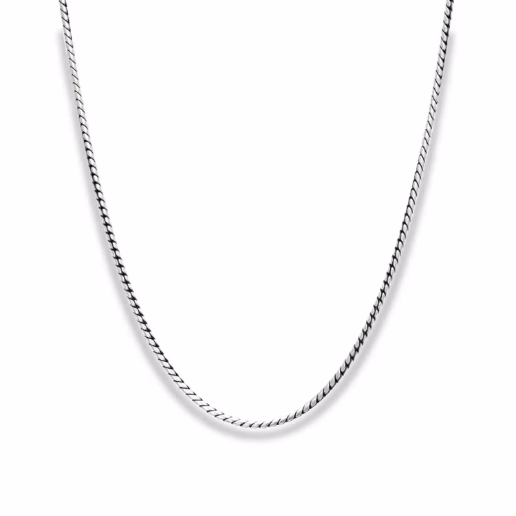 NOBEL - Silverhalsband 50+5cm - Bild 2