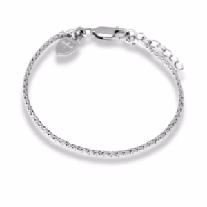 NOBEL - Silverarmband 19,5+3cm