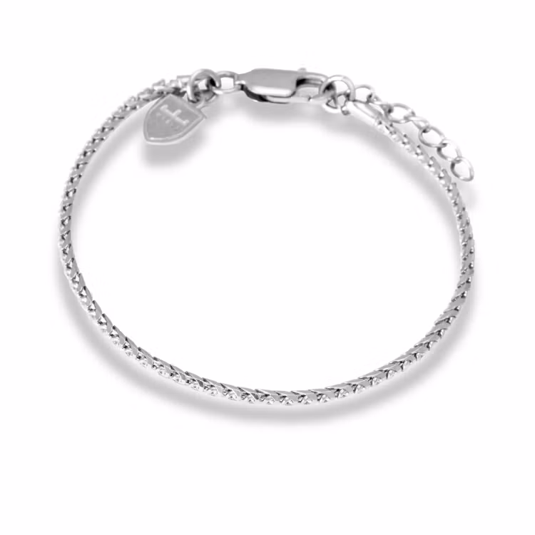 NOBEL - Silverarmband 19,5+3cm