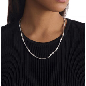Alternative view of CALVIN KLEIN - Elongated Drops necklace
