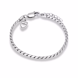 NOBEL - Silverarmband 19,5+3cm