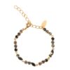 CAROLINE SVEDBOM - ALELIA BRACELET GOLD JET COMBO