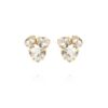 CAROLINE SVEDBOM - AMOUR EARRINGS GOLD CRYSTAL