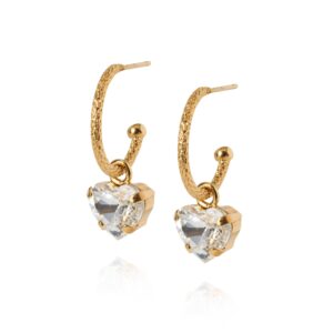 CAROLINE SVEDBOM - AMOUR LOOPS GOLD CRYSTAL