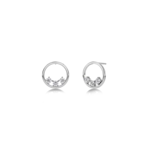 EDBLAD - Stardust Studs Round Silver