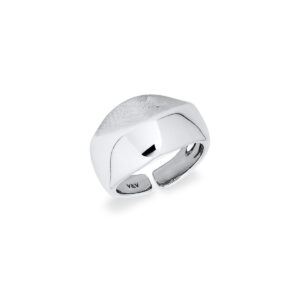 VIDAL&VIDAL - TEXTURAS RING 925 SILVER PLATED