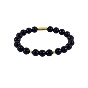 astrid&agnes - GINA 8mm Armband Black